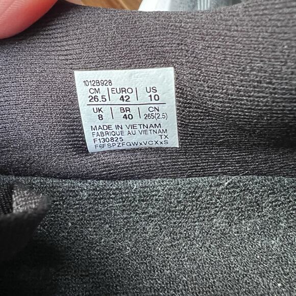 Asics GlideRide Max Women's 10 Lavender Black Max Cushion Running Shoes Sneakers - Picture 4 of 16